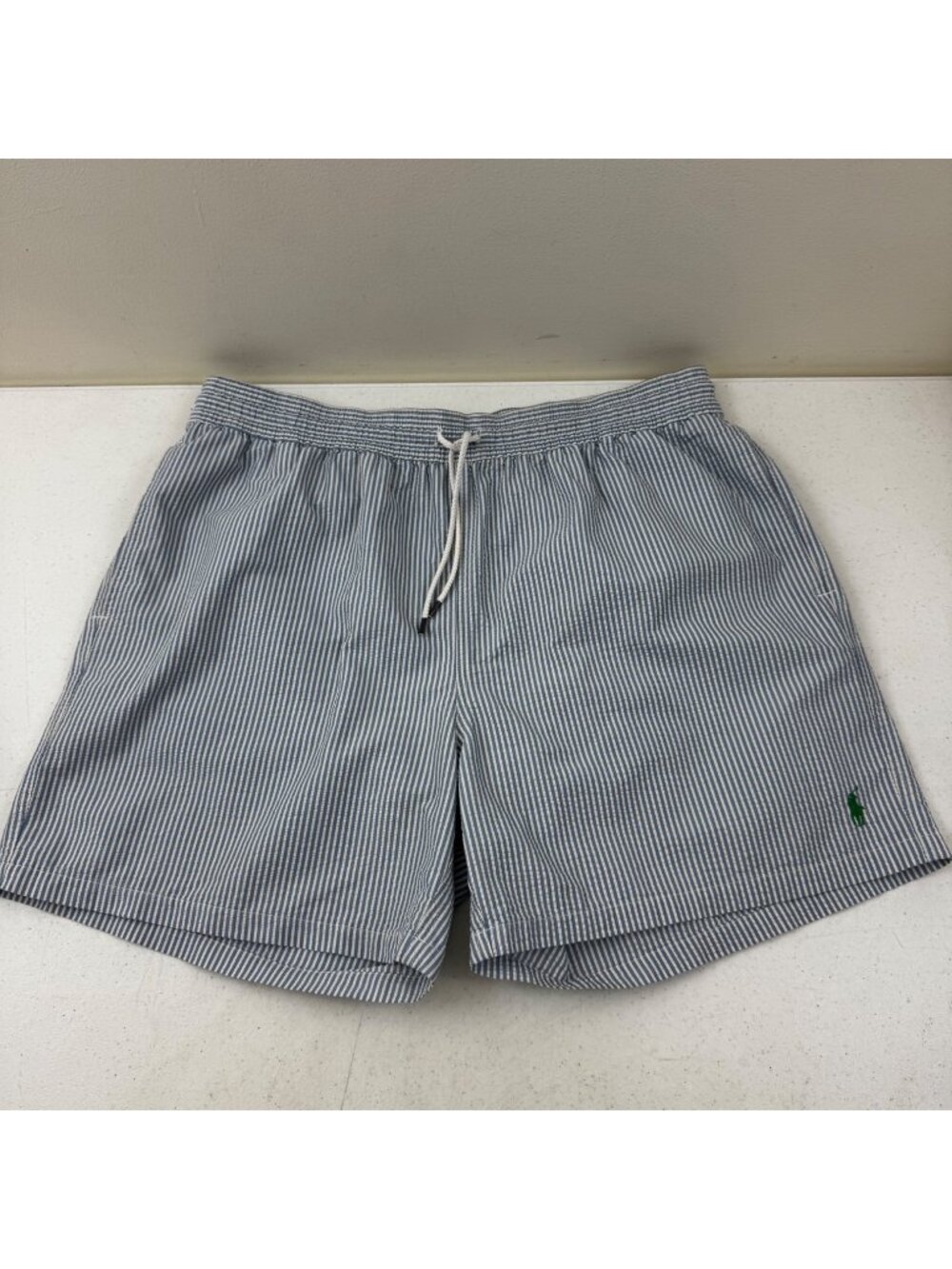 Polo Ralph Lauren Seersucker Traveler Trunks Swim Shorts Size XXL